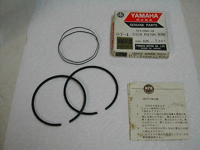 Anillos de motocicleta Yamaha 1st over dt1 1968-70 dt1b dt1 dt1s 214-11601-12 NOS Foto 1 de 2