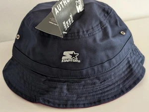 Starter BNWT Black Label bucket hat. Black and Burgundy. One Size. - Picture 1 of 9