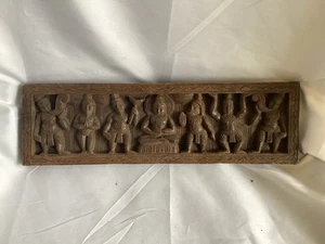 Old Indian Deity Panel. Hindu Goddess. - Picture 1 of 5