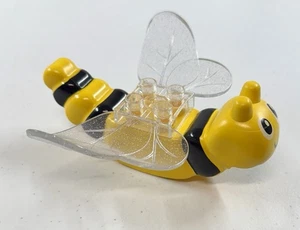 Vintage Lego Duplo Yellow Black Honey Bumble Bee Removable Wings *MINT* Rare! 5” - Picture 1 of 1