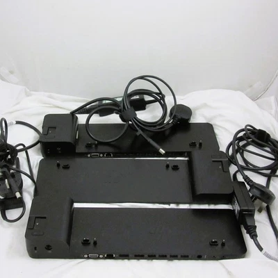 3 x HP 2013 -D9Y19AV /ABU UltraSlim Docking Station/Elite Book  - Black - Image 1 of 4