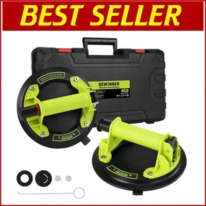 8 Zoll Dual Saugnäpfe mit Tragetasche - Schwerlast Glasheber für 660 Pfund - Bild 1 von 11