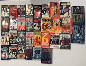 James Patterson Lot Of (30) PB & (2) HC Novels - Picture 1 of 2