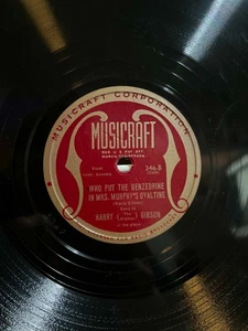 c 78 RPM Harry (The Hipster) Gibson Musicraft 346 in E - Picture 1 of 2