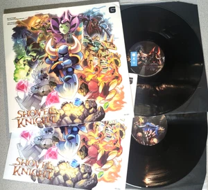 Jake Kaufman - Shovel Knight The Definitive Soundtrack Vinyl BLACK Audiophile LP - Picture 1 of 5