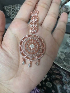 AD Tikka / Kopfschmuck / Bindi / Hochzeit Party / Indischer Bollywood Stil Tikka - Bild 1 von 3
