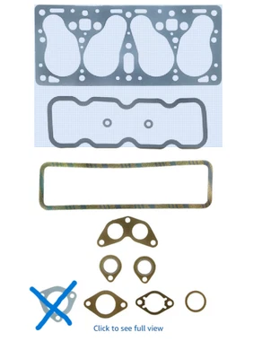 Juego de juntas de culata HS 7543 SBX Felpro para Jeep CJ5 Commando CJ6 DJ5 DJ6 Foto 1 de 2