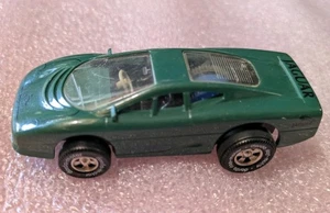 Darda Motor Pull Back Jaguar XJ220 - RARE Forest Green Car - Picture 1 of 7