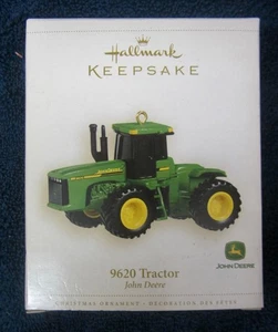 New HALLMARK Keepsake 2006 JOHN DEERE 9620 TRACTOR Christmas Ornament NOS/NIB - Picture 1 of 3