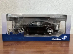 DODGE CHALLENGER HELLCAT SRT REDEYE BLACK GHOST WIDEBODY 1:18 by SOLIDO NIB NEW - Picture 1 of 8