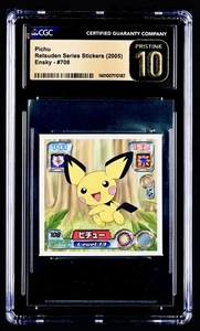 Pokémon 2005 Pichu Amada Retsuden Ensky #708 CGC Pristine 10 POP 2 RARE✨✨ - Bild 1 von 2