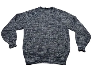 Vintage Joseph Hayes Mens Large Long Sleeve Sweater Jumper Pullover Grey Warm - Picture 1 of 6