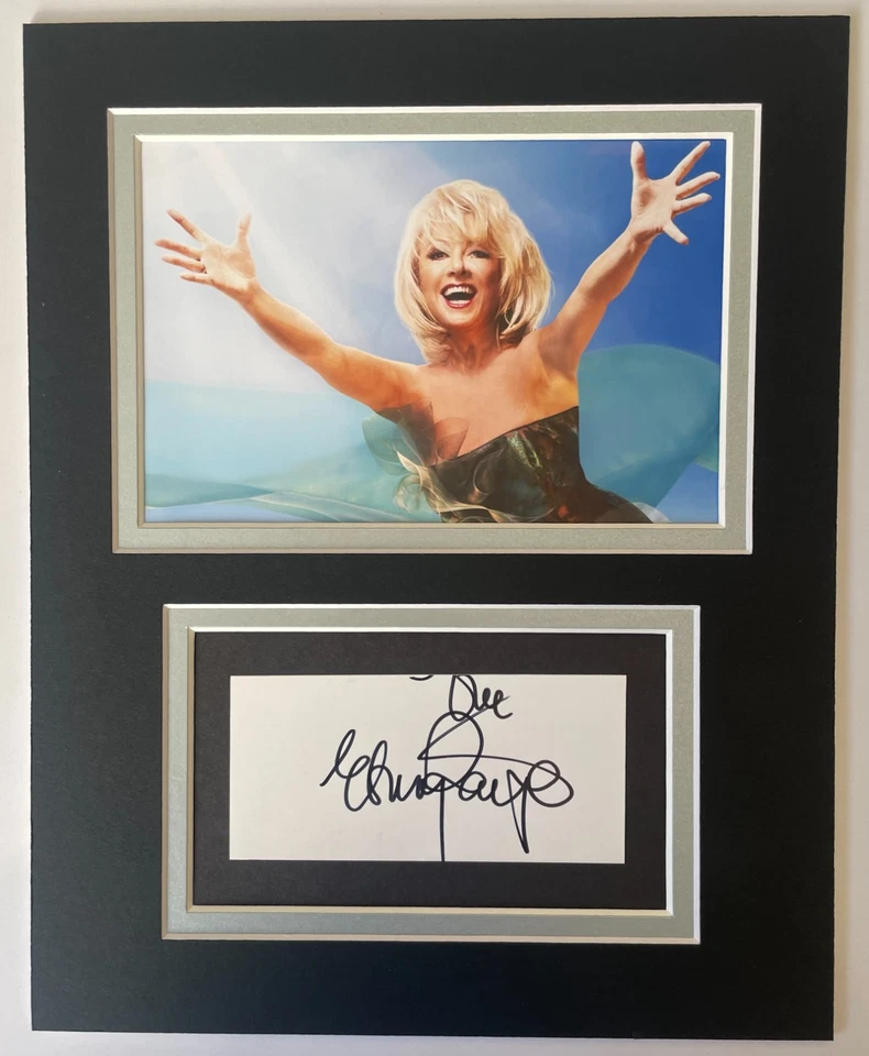 Elaine Paige Signed Autograph 10x8 photo display Music Singer Radio 2 DJ Theatre - Image 1 of 4