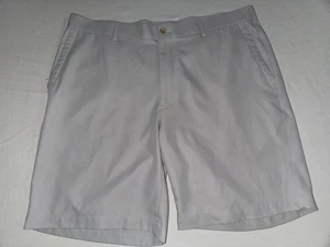 Peter Millar E4 feuchtigkeitsableitende Performance Golfshorts grau 19" Herrengröße 36 - Bild 1 von 9