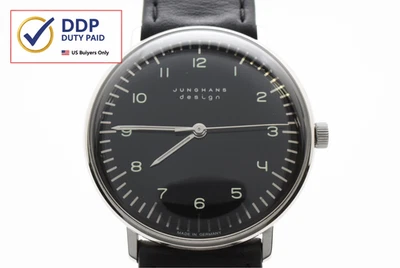 [COMO NUEVO] JUNGHANS Junghans Max Bill 027/3702.04 Reloj Hombre Cuerdo a Mano Foto 1 de 4