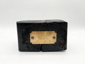 Antique 1850s Pavement Block Market Street Oshkosh Wisconsin - Picture 1 of 11