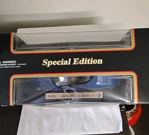 MAISTO 1/18 SCALE ALPHA ROMEO SPIDER BLUE! NEW IN ORIGINAL BOX MINT! L@@K! - Picture 1 of 9