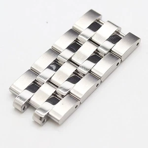 Tissot Genuine 4 Link Seastar Powermatic 80 Mens Watch Parts Silver Color 20mm - Picture 1 of 3