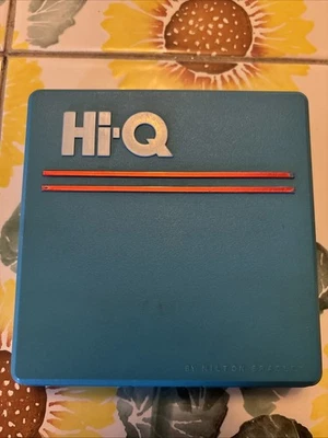 HI-Q Solitaire Strategy Travel Game Milton Bradley Vintage 1986 Complete 100% - Image 1 of 4