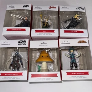 Hallmark Star Wars New  Ornaments  Disney Nib - Picture 1 of 6