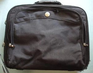17" DELL Laptop Deluxe Tragetasche Aktentasche frühes Modell viele Taschen Reißverschluss Netz - Bild 1 von 8