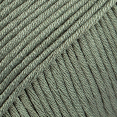 DROPS MUSKAT MERCERIZED Cotton Yarn, MOSS GREEN (90), 50g - Image 1 of 2
