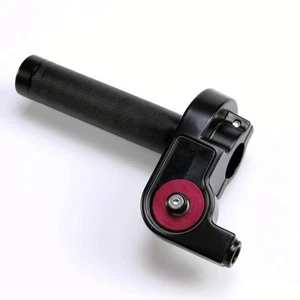 CNC Quarter Turn Quick Twist Throttle Housing Grip 22mm fit dirt pit bike - Foto 1 di 5