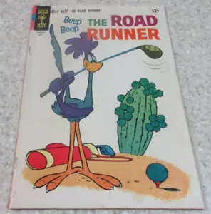 Beep Beep the Road Runner 8 (VG 4.0) 1968 chiave d'oro, ora solo $6,00, copertura golf! - Foto 1 di 2