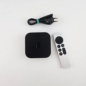 Apple TV 4K (3. Gen, 2022) 128 Go Wi-Fi avec client de streaming Ethernet -... - Photo 1/4