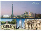 Toronto Skyline At Dusk, Metro Hall, Ontario, Canada Rare Multiview Postcard