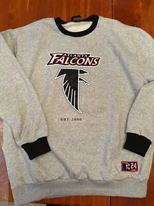 BRAND-NEW ATLANTA FALCONS 1990's RETRO LOGO TEAM-ISSUED SWEATSHIRT - 2XL XXL - Picture 1 of 4