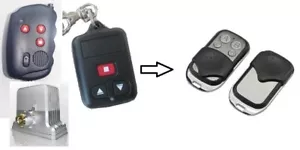 Remote Control to suit WJKMP201 WJKMP202 sliding gate opener Simtech etc - Picture 1 of 3
