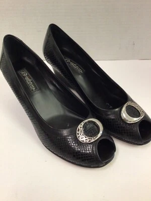 Zapatos Brighton Nelly Negros Hechos en Italia Talla 8.5M Foto 1 de 4