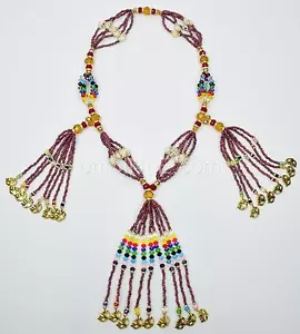 COLLAR DE GALA O MAZO PARA OYA DE LUJO YANZA ELEKE DELUXE OYA001GL - Imagen 1 de 8