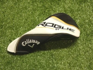 Callaway Rogue ST Hybrid Rescue Headcover Black/White/Gold New - Picture 1 of 2
