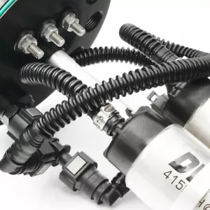 Nuke Performance 150-20-101 SAE ID8 Fuel pump mounting kit for Single fuel pump - Bild 1 von 3