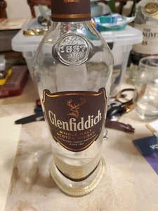 Whisky escocés de malta única Glenfiddich 18 años 70 cl (700 ml) botella vacía - Imagen 1 de 10