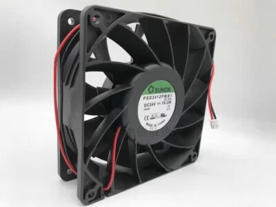SUNON PSD2412PMB1 DC24V 19.2W 12CM 2-Pin Inverter Cooling Fan - Image 1 of 3