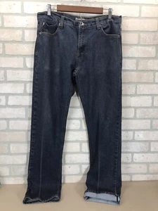 Southpole Denim Selvedge Jeans Men's 32x34 Dark Wash Y2K Straight Leg *READ* - Picture 1 of 14