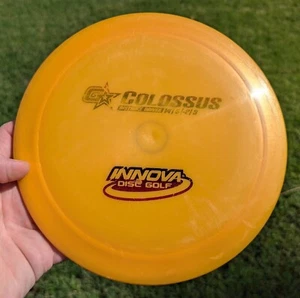 USED Innova G-Star Colossus 175g Gold Distance Driver Golf Disc 7.5/10 Nice Disc - Picture 1 of 6
