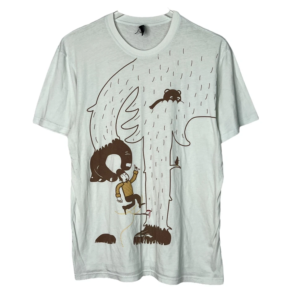 Camiseta Monster Tree Manga Corta Hombre Elegiendo Árbol Camiseta Gráfica Blanca Adulto Grande Foto 1 de 4