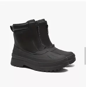 Any Weather Waterproof Snow Boots Warm Fur Outdoor Winter Shoes Boot Any Season - Picture 1 of 9