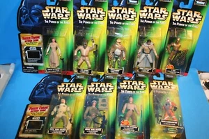 STAR WARS 1998 POWER OF THE FORCE MINT ON CARD FIGURES FREEZE FRAME LANDO BIGGS - Picture 1 of 144