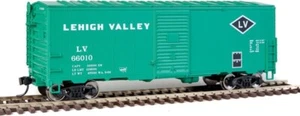 Walthers # 1166 40' (AAR) Modernized 1948 Boxcar Lehigh Valley #66010 HO MIB - Picture 1 of 1