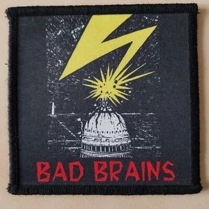 BAD BRAINS - BAD BRAINS -- PATCH / AUFNÄHER - HARDCORE / PUNK / ROOTS REGGAE - Bild 1 von 2