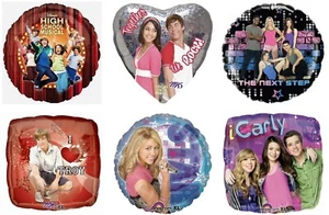 High School Musical Troy Carly Hannah Montana Next Step 18" Foil Mylar Balloons - Picture 1 of 7