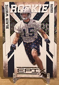 Panini Epix Rookie Gold 2010 078/100 Blair White #108 Michigan State/Colts - Imagen 1 de 4