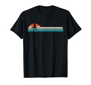 Vintage Retro Pickleball Player T-Shirt - Picture 1 of 2