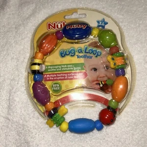 Nuby Bug-A-Loop Teether, 3m+ Factory Sealed - Picture 1 of 1