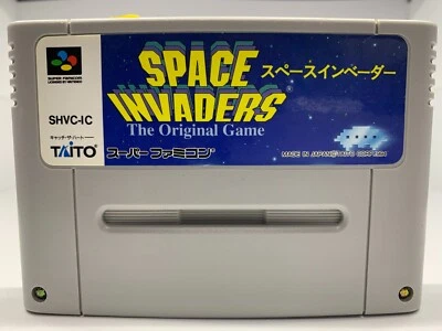 Super Famicom SPACE INVADERS SFC Cartridge Only Nintendo Japan - Image 1 of 4